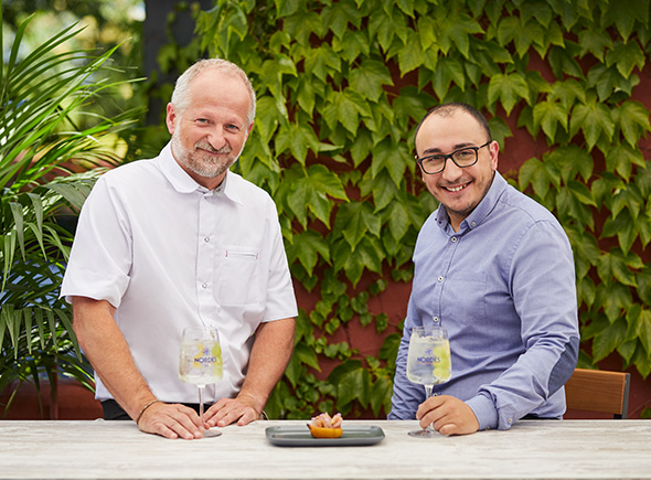 Pepe Vieira y Willy Gómez